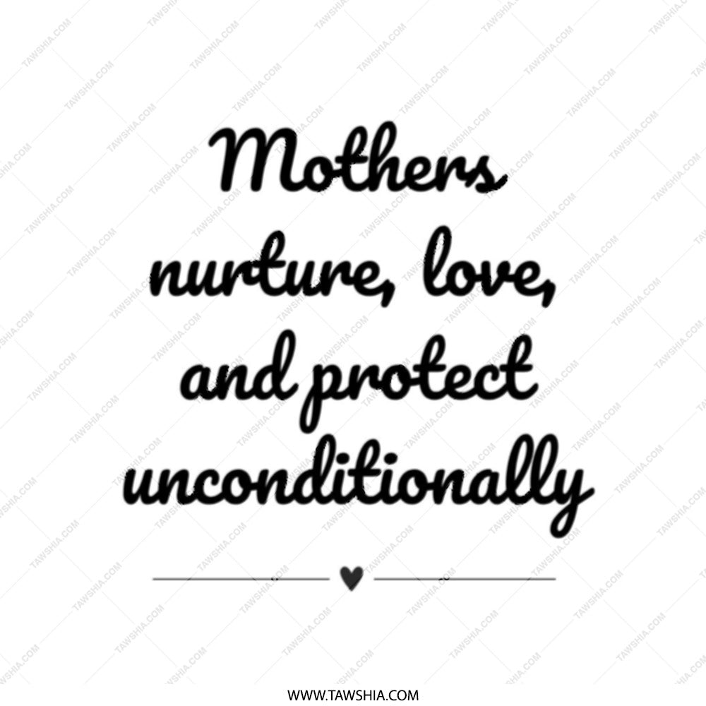 Mothers Nurture Love Tote Bag, Mom Appreciation Gift, Motherhood Saying, Everyday Tote, Mothers Day Gift, Gift for Her, Shopping Tote - Tawshia