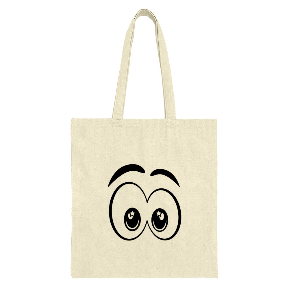 Googly Eyes Tote Bag, Cartoon Eyes Bag, Fun Tote, Quirky Bag, Gift Idea, Expressive Eyes, Novelty Tote, Unique Bag, Eye See You - Tawshia