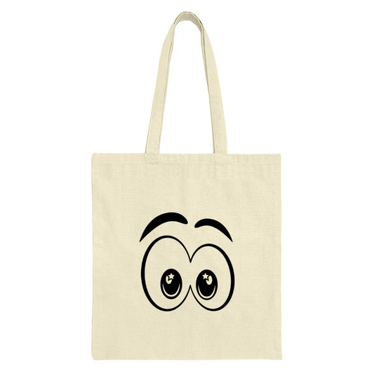 Googly Eyes Tote Bag, Cartoon Eyes Bag, Fun Tote, Quirky Bag, Gift Idea, Expressive Eyes, Novelty Tote, Unique Bag, Eye See You - Tawshia