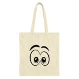 Googly Eyes Tote Bag, Cartoon Eyes Bag, Fun Tote, Quirky Bag, Gift Idea, Expressive Eyes, Novelty Tote, Unique Bag, Eye See You - Tawshia