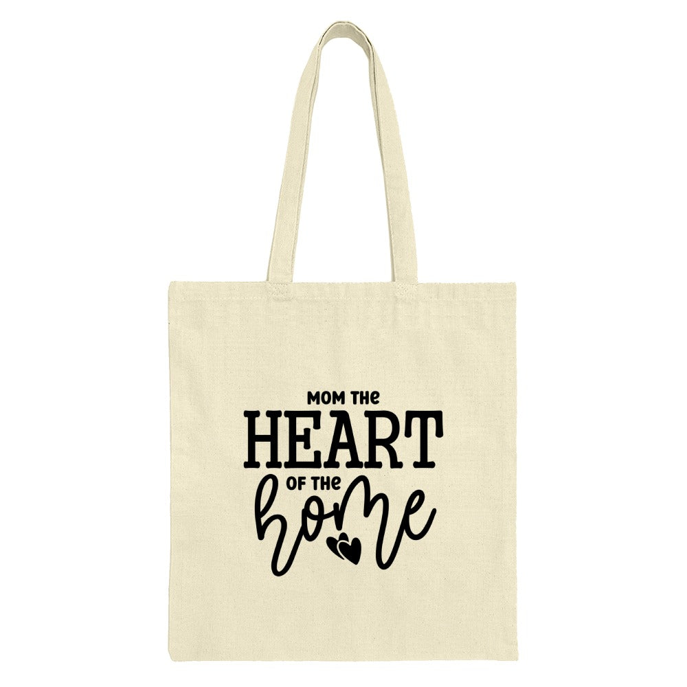 Mom Heart of Home Tote Bag, Mothers Day Gift Bag, Unique Mom Handbag, Gift for Mom, Present for Her, Mothers Day Present - Tawshia