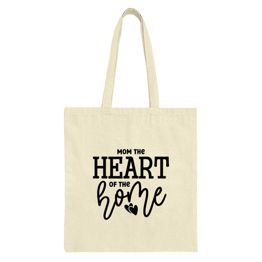 Mom Heart of Home Tote Bag, Mothers Day Gift Bag, Unique Mom Handbag, Gift for Mom, Present for Her, Mothers Day Present - Tawshia