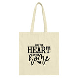 Mom Heart of Home Tote Bag, Mothers Day Gift Bag, Unique Mom Handbag, Gift for Mom, Present for Her, Mothers Day Present - Tawshia