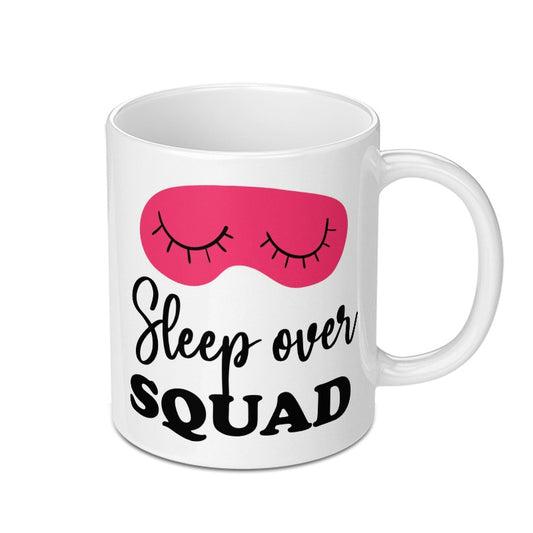 Sleepover Squad Mug, Pajama Party Gift, Girls Night In, Sleep Mask, Best Friends Mug, Group Gift, Fun Mug, Unique Mug - Tawshia