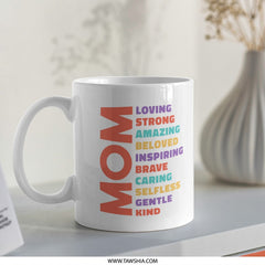 Loving Strong Amazing Beloved Inspiring Mom Mug product