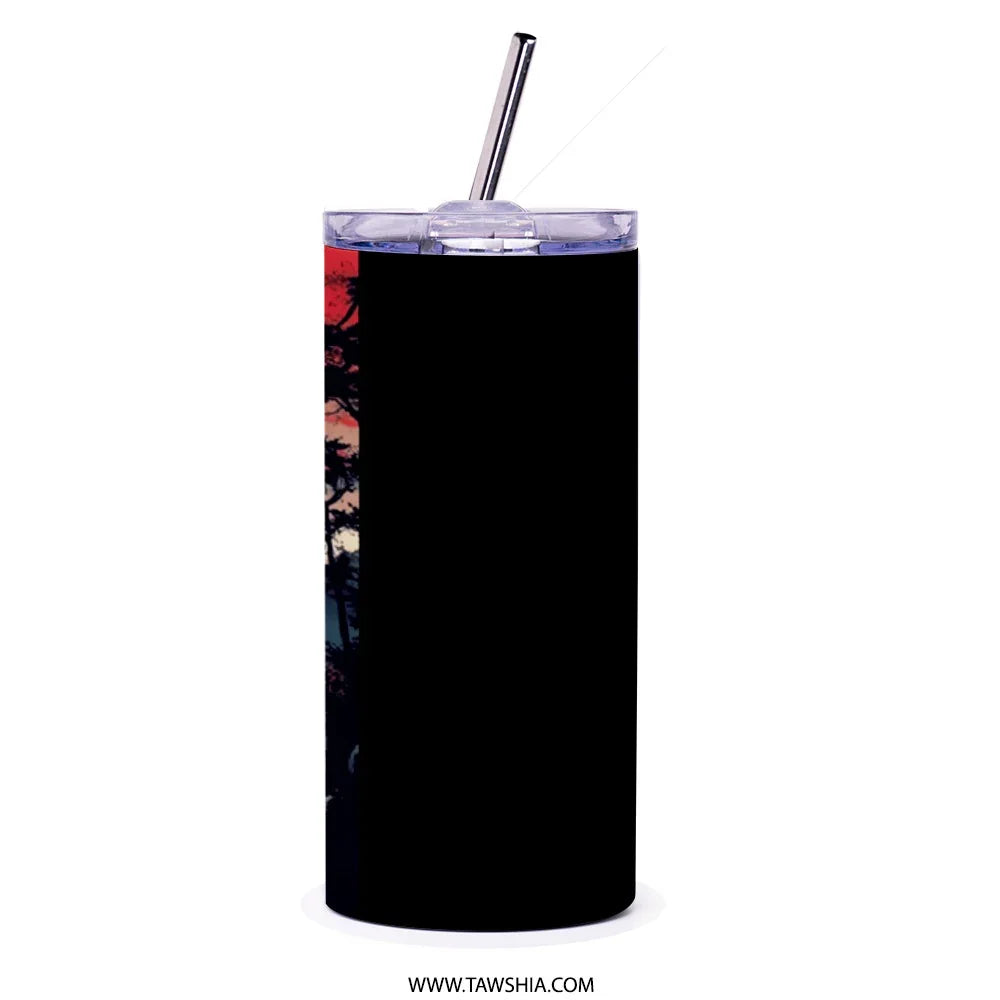 Nature Inspired Skyline Design Tumbler product type