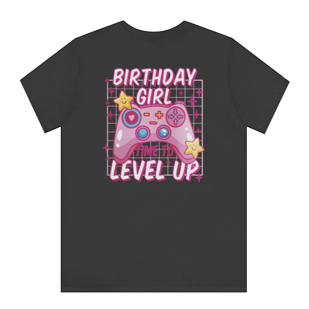 Birthday Girl Level Up Game Controller Shirt product