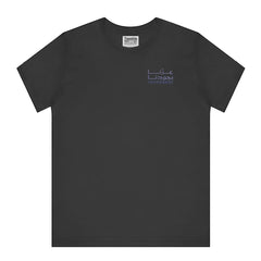 Unique Black Arabic Design Short Sleeve T-Shirt product type