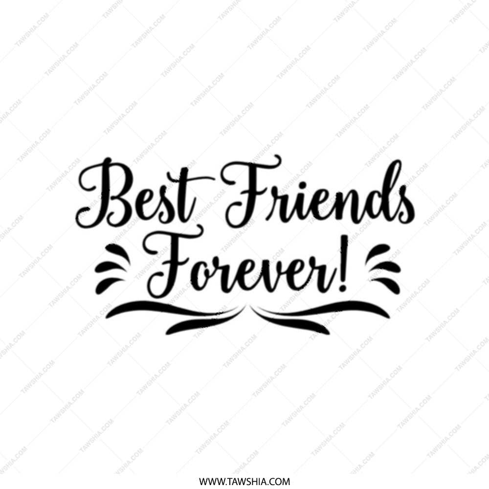 Best Friends Forever Tote Bag, Friendship Gift, Matching Bestie Bags, BFF Gift, Gift for Her, Friend Birthday Gift, Friendship Day Gift - Tawshia