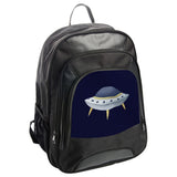 UFO BackPack, Flying Saucer Backpack, Space Adventure Backpack, Alien Abduction School Backpack, Outer Space BackPack - Tawshia
