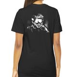 Graphic Tee Featuring Motorcycle Rider Design product type