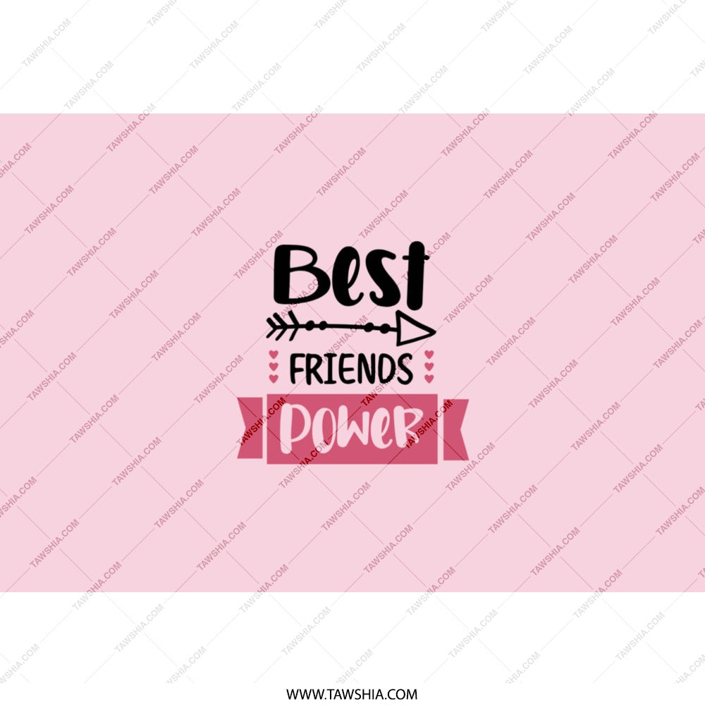 Best Friends Power Tumbler, Friendship Gift, Bestie Tumbler, Gift for Her, Cute Tumbler, Fun Tumbler, Best Friends Forever, Gift - Tawshia