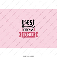 Best Friends Power Tumbler, Friendship Gift, Bestie Tumbler, Gift for Her, Cute Tumbler, Fun Tumbler, Best Friends Forever, Gift - Tawshia