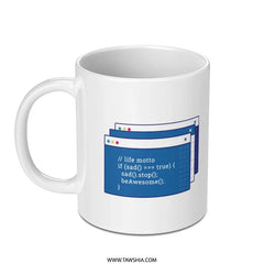 Funny Code Syntax Life Motto Printed Mug product