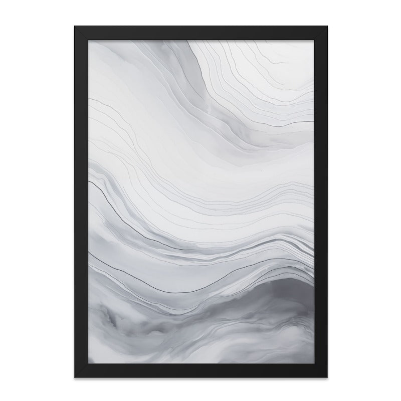 Abstract Wall Art, Modern Home Decor, Gray and White Art Print, Contemporary Wall Decor, Minimalist Art, Neutral Wall Art - Tawshia