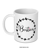 Besties Mug, Best Friend Gift, Friendship Mug, Cute Mug for Friends, Gift for Bestie, Best Friend Present, Best Friends Mug, Gift - Tawshia