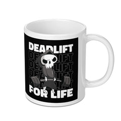 Deadlift For Life Motivational Mug product