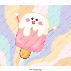 Kawaii Ice Cream Backpack, Cute Backpack, Foodie Gift, School Backpack, Pastel Backpack, Fun Backpack, Unique Backpack, Stylish Backpack - Tawshia