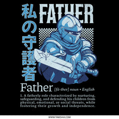 Father Role Knight Safeguarding Children Art product