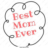 Best Mom Ever Pinback Button, Mother's Day Pin, Cute Mom Gift, Mom Appreciation Pin, Mom Badge, Gift for Mom, I Love Mom Button - Tawshia