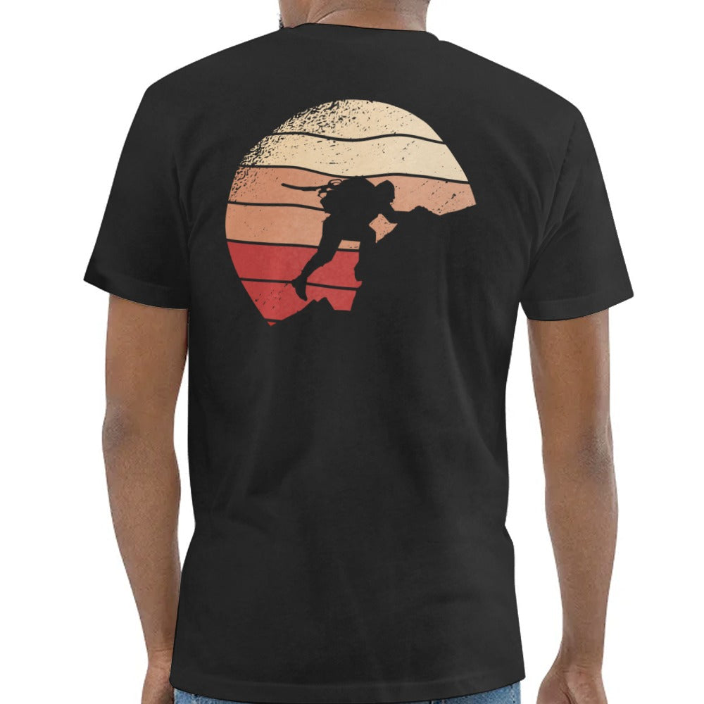 Rock Climbing Graphic Print Adventure T-shirt product