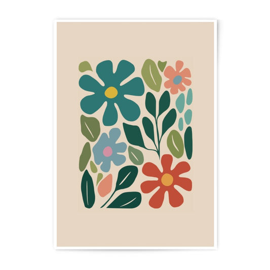 Floral Photographic Print, Flower Wall Art, Botanical Decor, Colorful Flower Print, Home Decor Art Print, Modern Flower Art - Tawshia