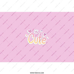 Cute Tumbler, Girly Tumbler, Aesthetic Tumbler, Trendy Tumbler, Pink Tumbler, Tumblers with Straw, Tumbler Gift, Cute Gifts for Her - Tawshia