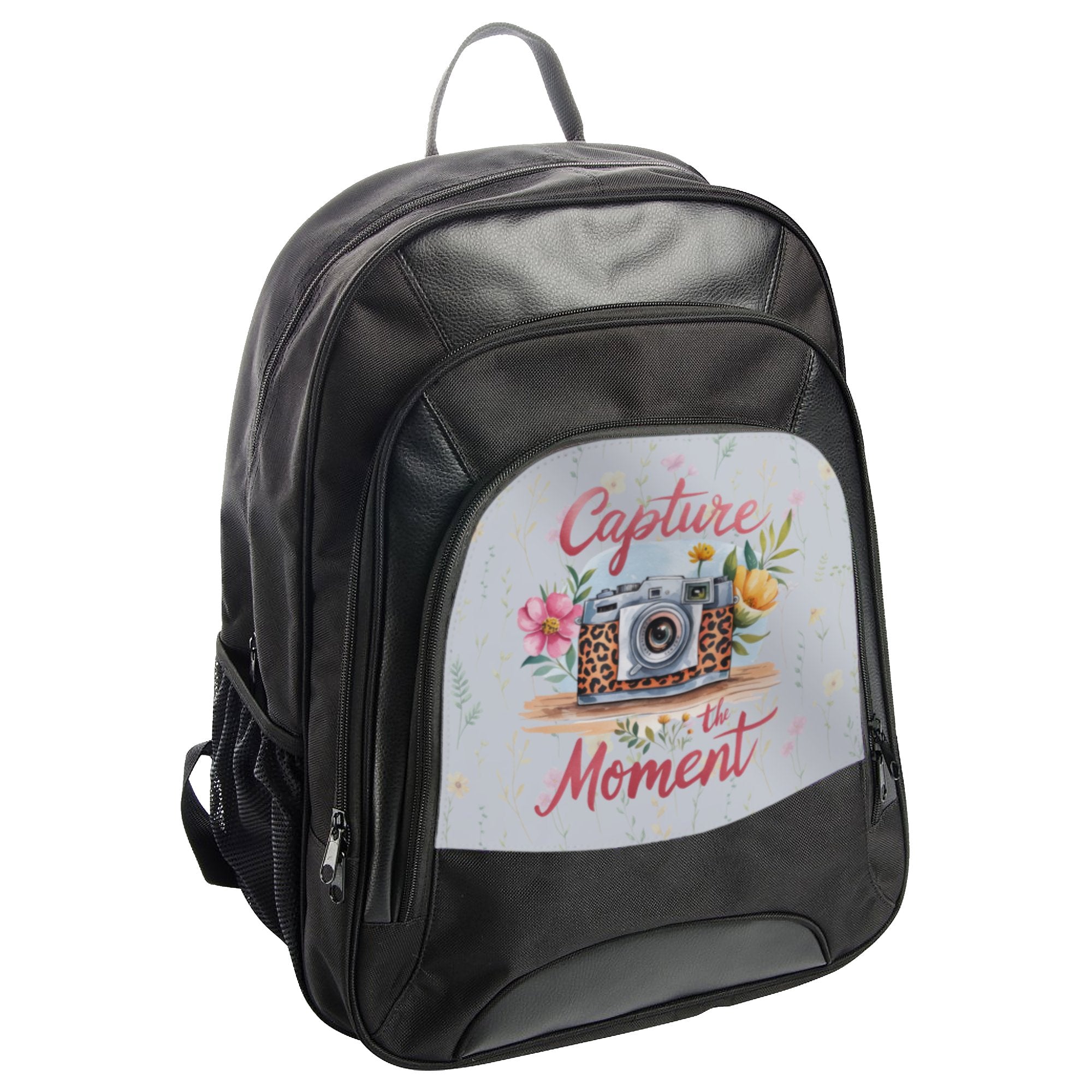 Capture the Moment Design Printed Backpack Product