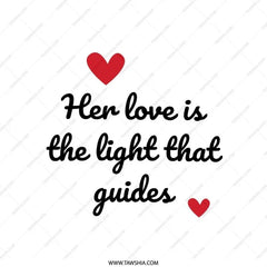 Love Light Guides Pillow, Romantic Gift, Inspirational Pillow, Love Quote Pillow, Home Decor, Throw Pillow, Decorative Pillow - Tawshia
