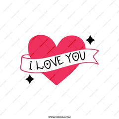 I Love You Pillow, Heart Throw Pillow, Valentine's Day Gift, Love Decoration, Cute Home Decor, Anniversary Gift, Gift For Her - Tawshia