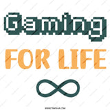 Gaming For Life Mug, Gamer Gift, Unique Gamer Mug, Video Game Mug, Funny Mug, Gift for Gamers, Game Lover, Gamer Decor, Gamer - Tawshia