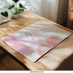 Abstract Art Photographic Print, Pink Beige Painting, Modern Wall Decor, Contemporary Art Print, Minimalist Art Print - Tawshia