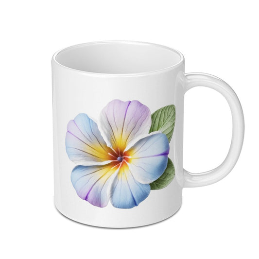 Floral Mug, Pansy Flower Mug, Watercolor Flower Mug, Floral Coffee Mug, Flower Lover Gift, Gift for Her, Unique Mug, Cute Mug - Tawshia