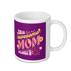This Awesome Mom Personalized Coffee Mug Product