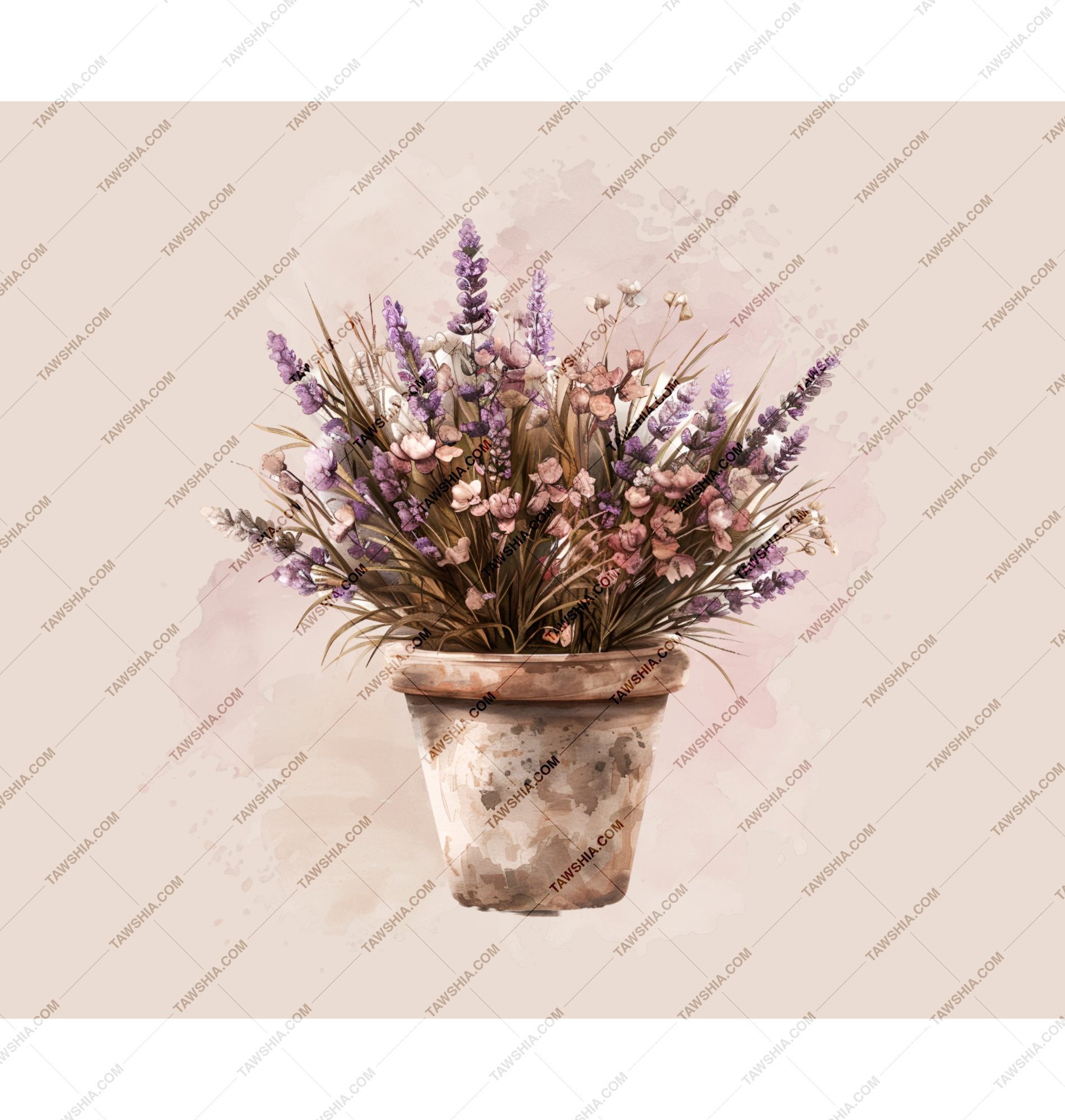Beautifully Arranged Floral Bouquet in Pot product type