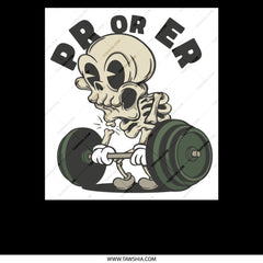 Skeleton Lifting Weights DR or ER Design product