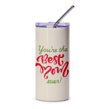 Best Mom Ever Tumbler, Mother's Day Gift Idea, Gift for Mom, Mom Appreciation Gift, Tumbler with Straw, Mom Birthday Present - Tawshia