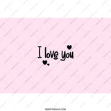 I Love You Tumbler, Heart Tumbler, Cute Tumbler, Valentines Day Tumbler, Gift For Her, Gift For Him, Anniversary Gift, Romantic Tumbler - Tawshia