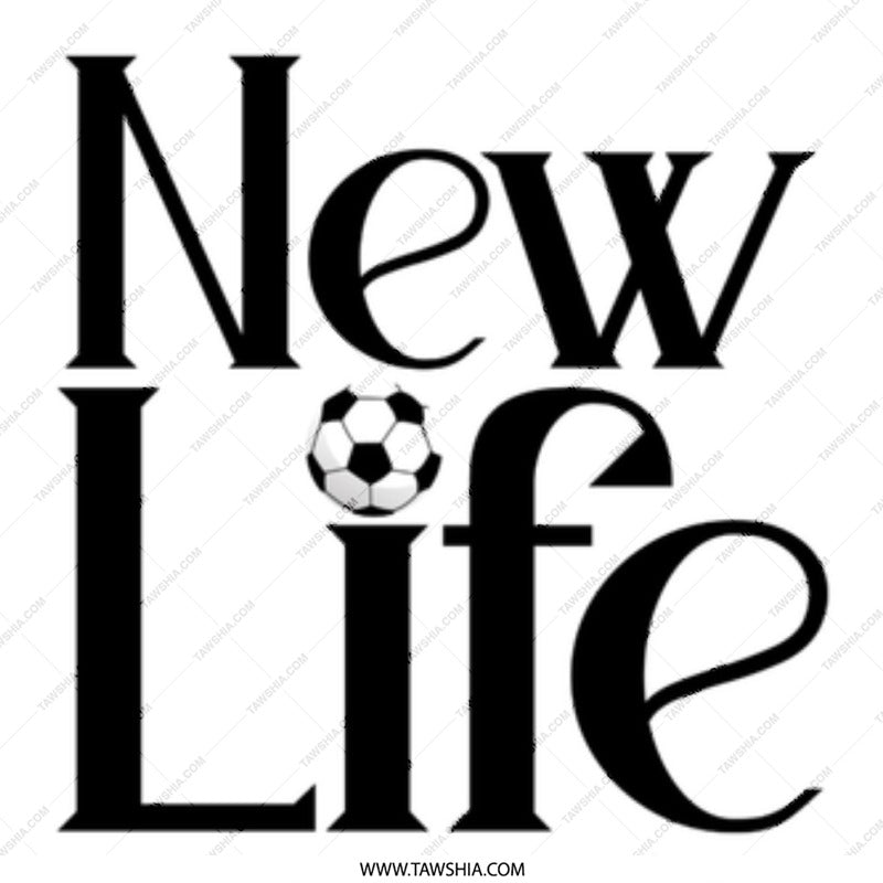New Life Soccer Design Apparel product