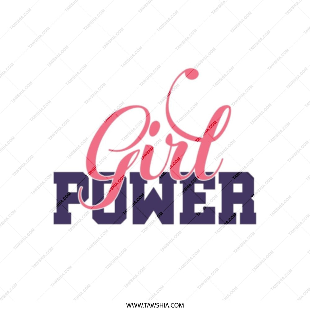 Girl Power Tote Bag, Feminist Tote, Empowerment Bag, Women's Gift, Trendy Tote, Strong Woman, Motivational Tote, Gift for Her, Book Bag - Tawshia