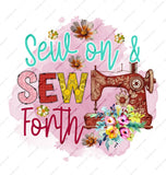 Sewing Mug, Sew Forth Coffee Cup, Sewing Machine, Gift for Seamstress, Quilting Lover, Crafting Mug, Handmade Gift, Unique Mugs - Tawshia