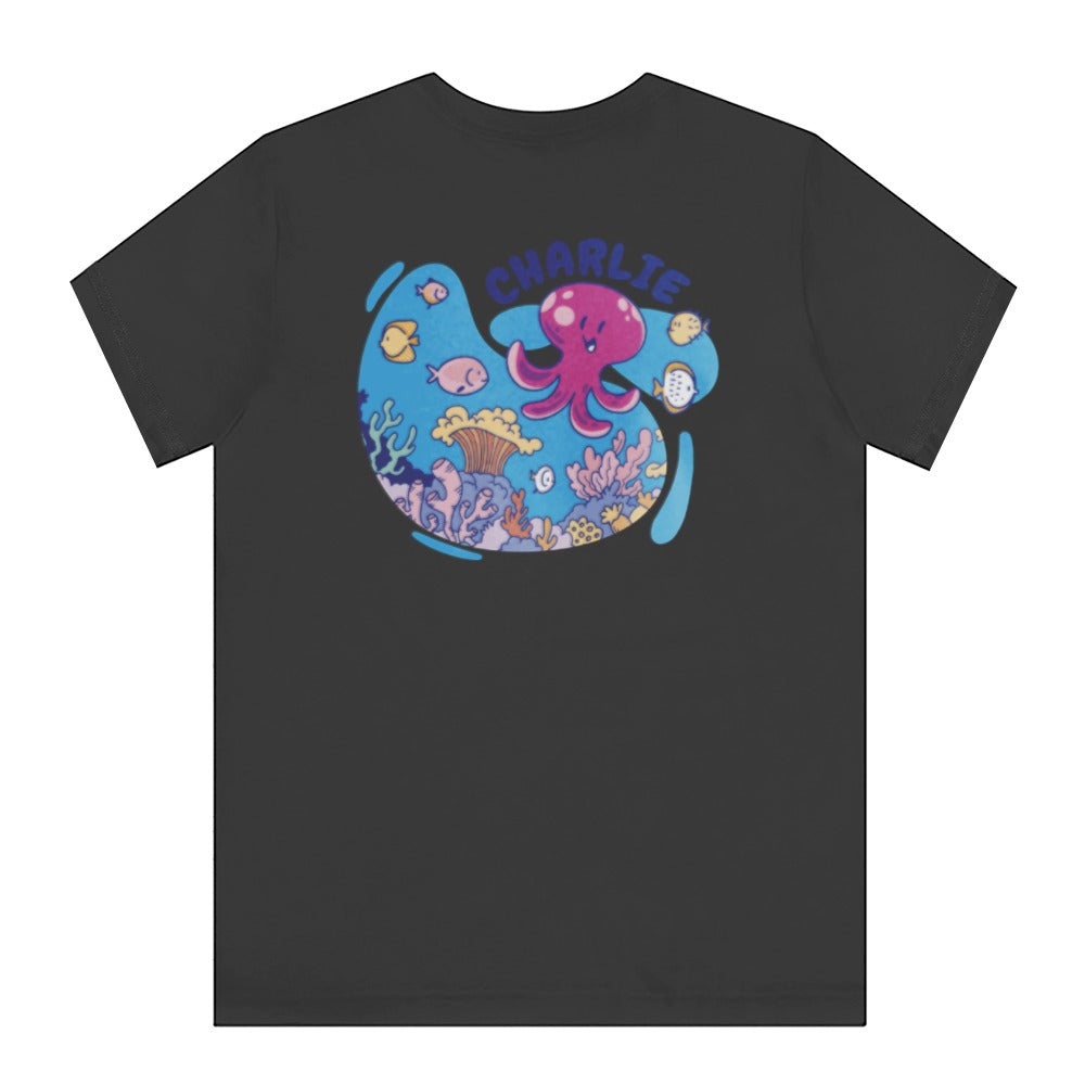 Vibrant Colorful Ocean Graphic Design T-Shirt product type