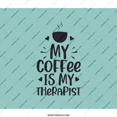 Coffee Therapist Backpack, Trendy Backpack, Gift Idea, Stylish Backpack, Everyday Backpack, Bookbag, Laptop Backpack, Gift For Coffee Lover - Tawshia