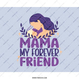 Mama Mouse Pad, Mother and Child Art, Forever Friend Design, Gift for Mom, Unique Mousepad, Desk Accessory, Mom Appreciation, Mouse Pad - Tawshia