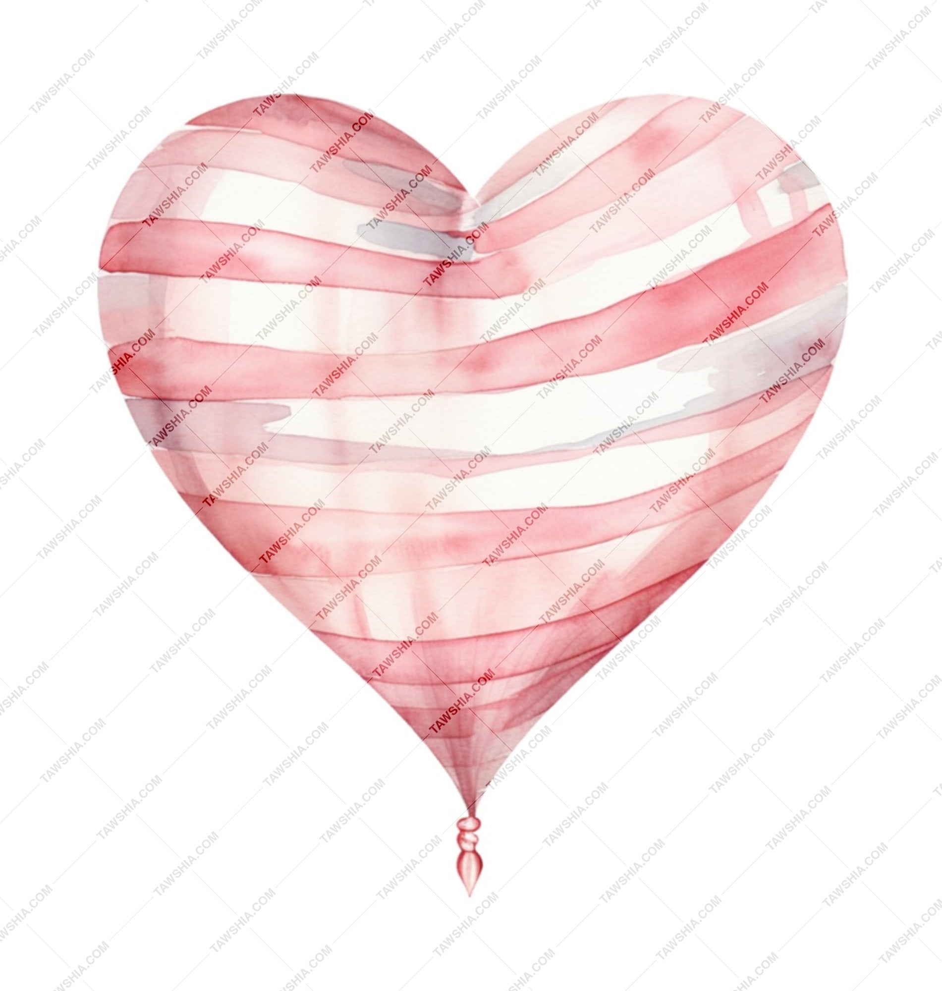 Heart Balloon Mug, Valentine Gift Idea, Unique Coffee Mug, Watercolor Heart Mug, Cute Mug Design, Love Mug, Anniversary Present - Tawshia