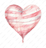 Heart Balloon Mug, Valentine Gift Idea, Unique Coffee Mug, Watercolor Heart Mug, Cute Mug Design, Love Mug, Anniversary Present - Tawshia