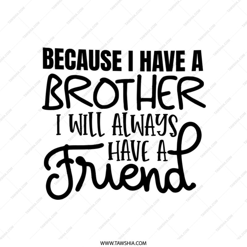 Brother Friend Pillow, Sibling Love Cushion, Gift For Brother, Family Pillow Decor, Best Brother Ever Pillow, Home Decor Pillow - Tawshia