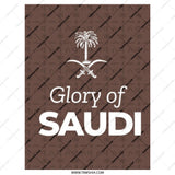 Saudi Arabia Tote Bag, Glory of Saudi, Saudi Pride Bag, Saudi Arabia Flag Art, Unique Tote Bag, KSA Gift, Arabian Inspired Tote - Tawshia