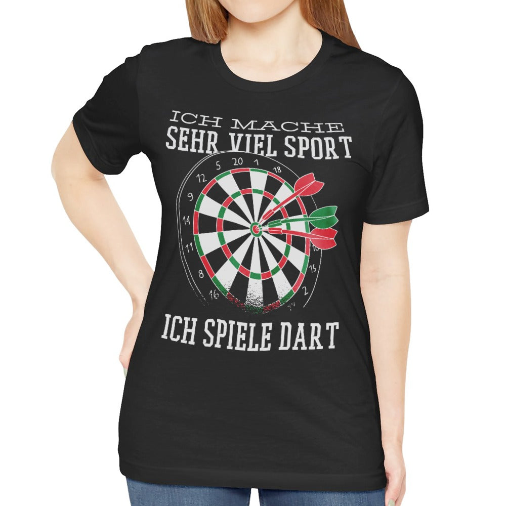 Funny Darts Graphic Tee Ich Spiele Dart Product