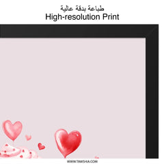 Cupcake and Coffee Wall Art, Watercolor Painting, Sweet Treats Print, Kitchen Decor, Valentine's Day Gift, Pink Food Art - Tawshia